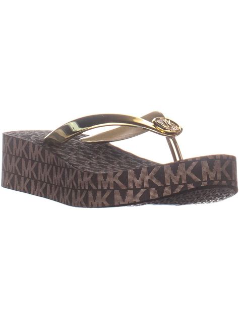 michael kors bedford flip flop|MICHAEL Michael Kors Women's Bedford Platform .